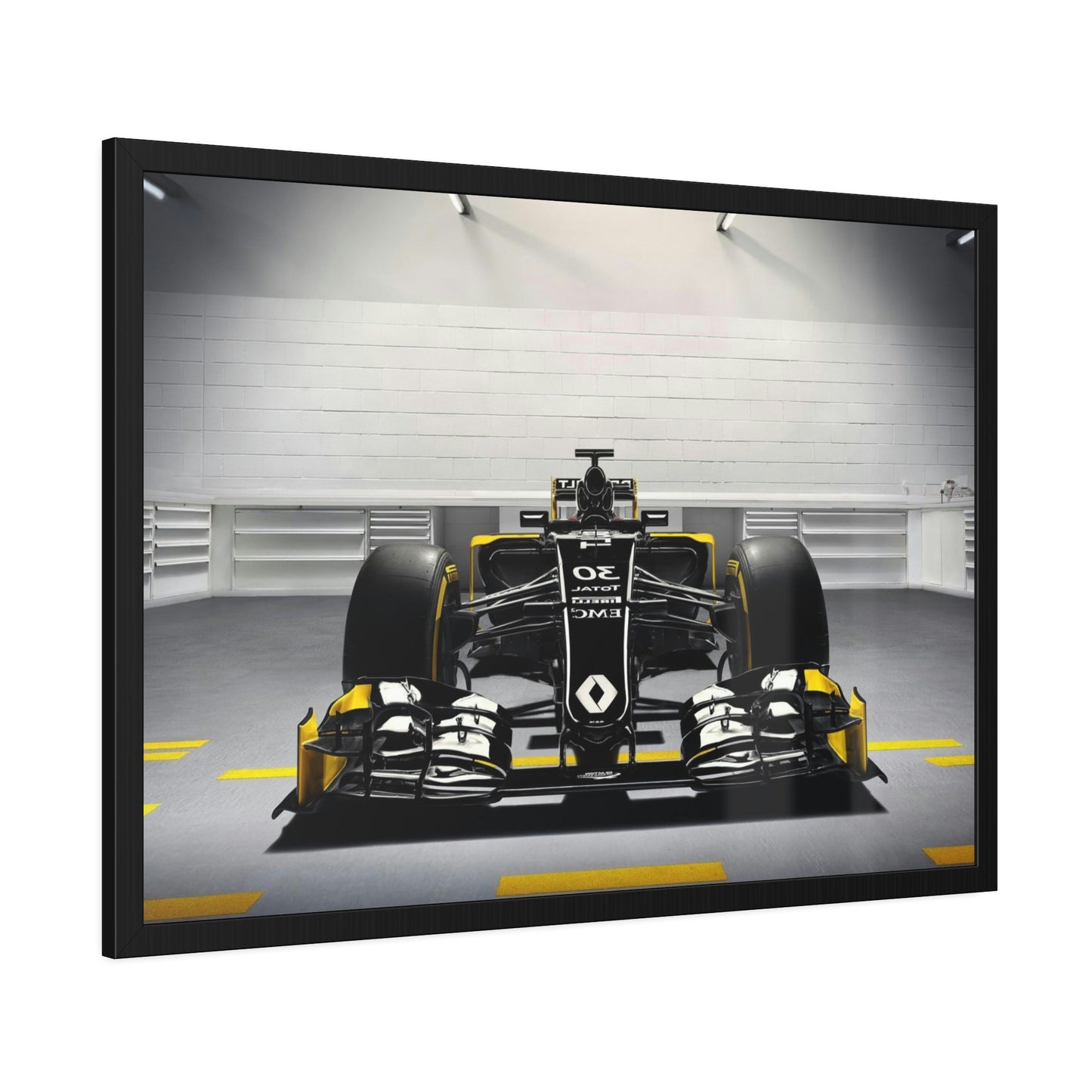 The Power of Speed: Striking F1 Art Print on Canvas & Poster