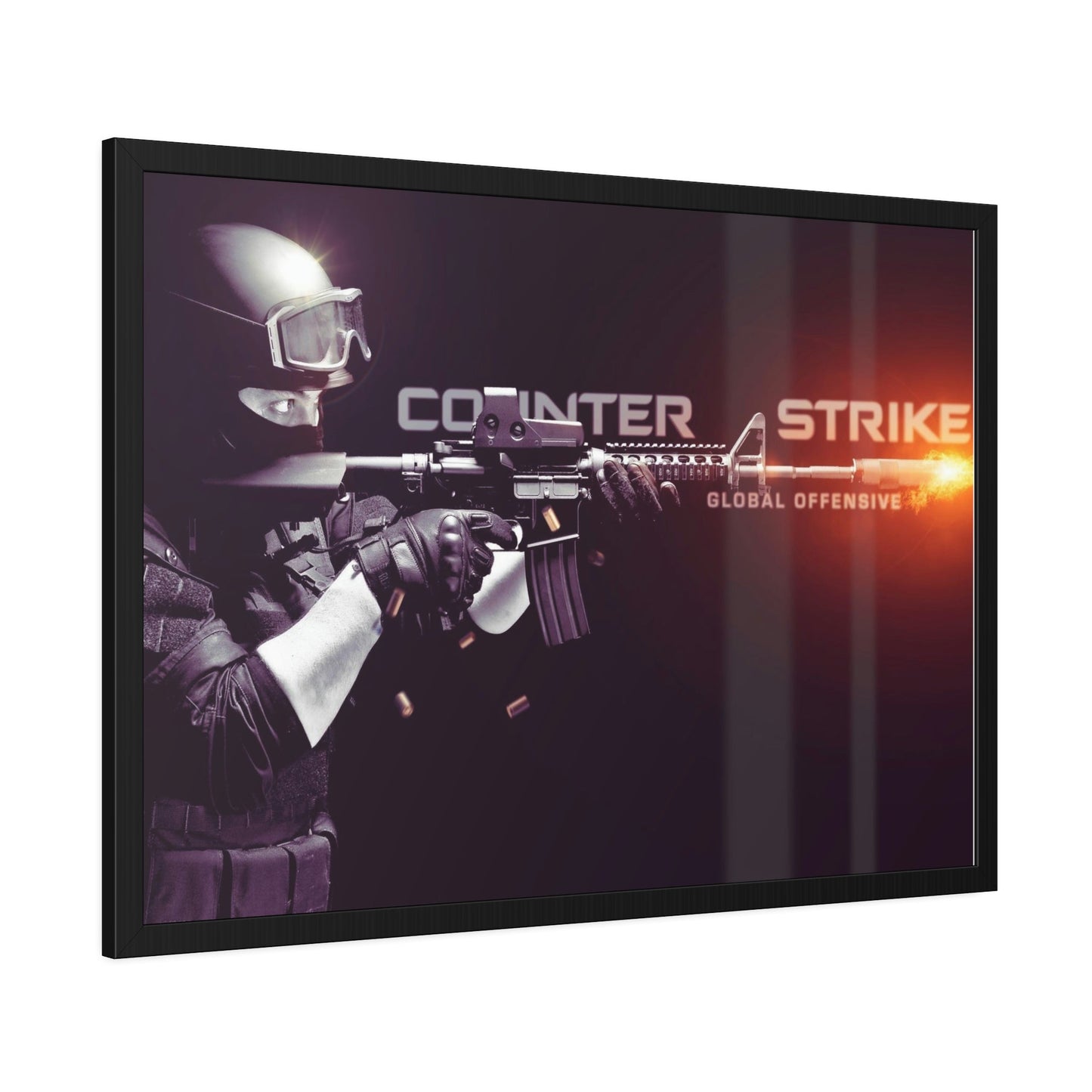 Engage and Conquer: Dynamic Counter Strike Wall Art on Canvas & Poster