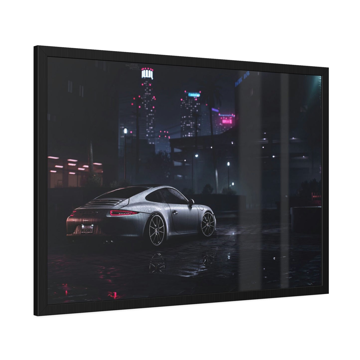 Porsche Artistry on Canvas: Natural Canvas Art for Auto Lovers