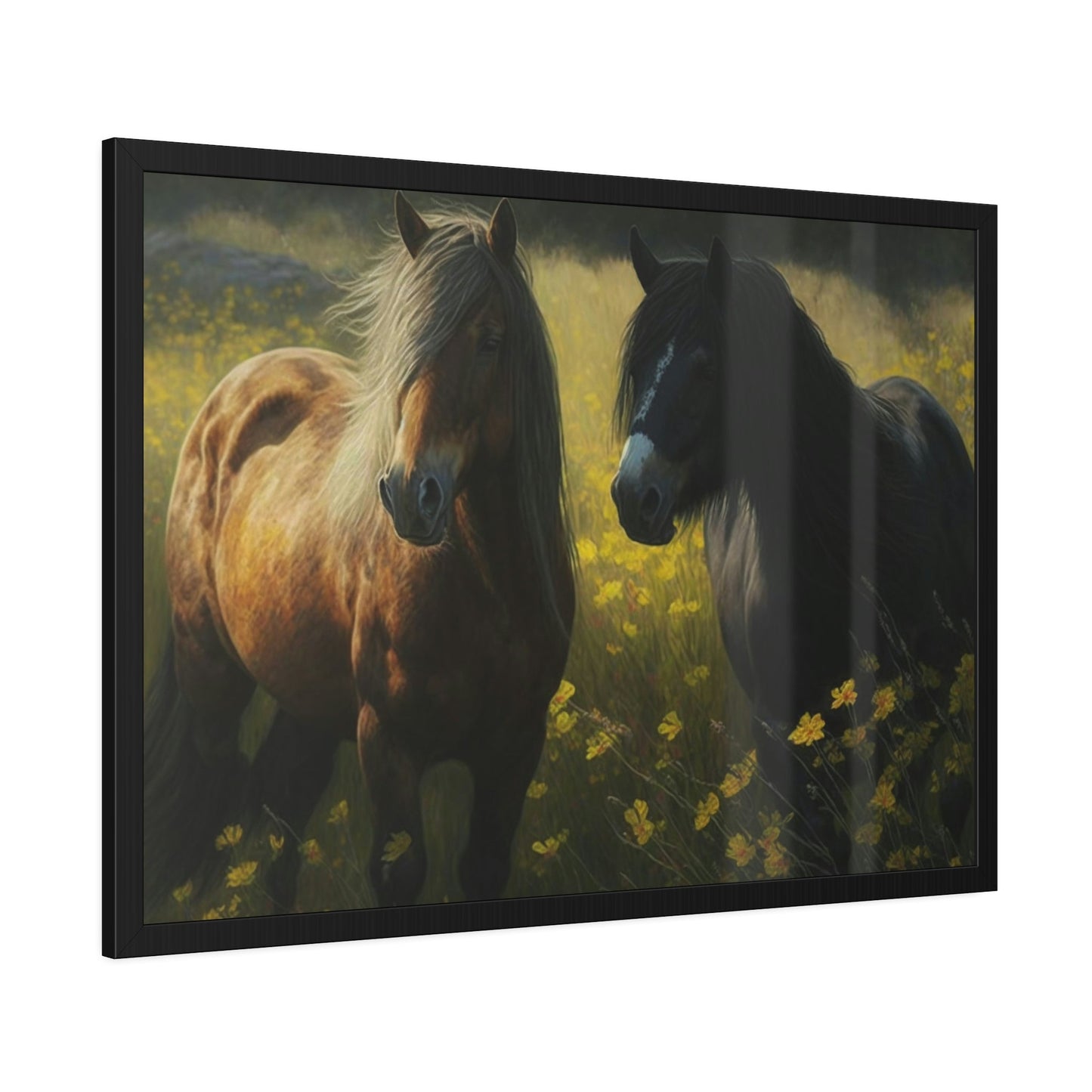 Wild Horses: A Canvas Rustic Adventure