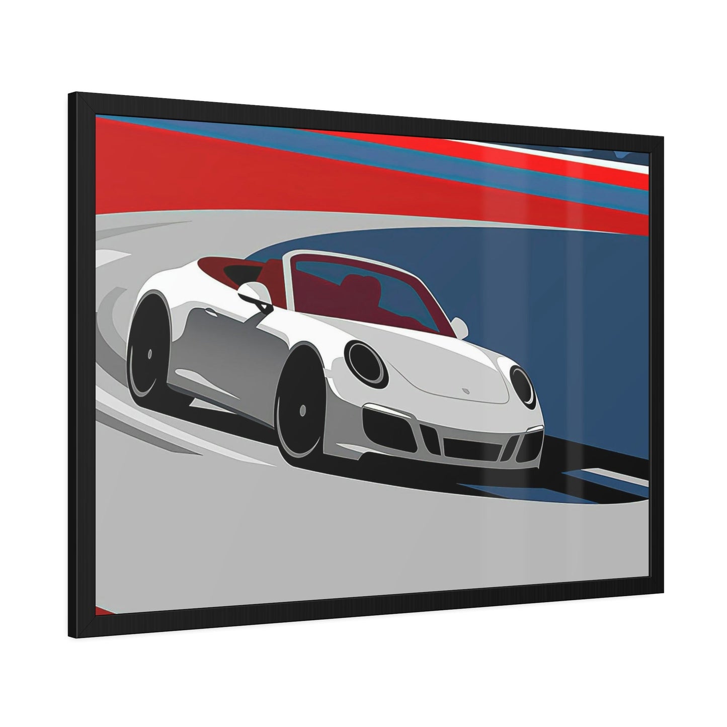 Speed and Style: Stunning  Canvas & Poster Wall Art of Porsche