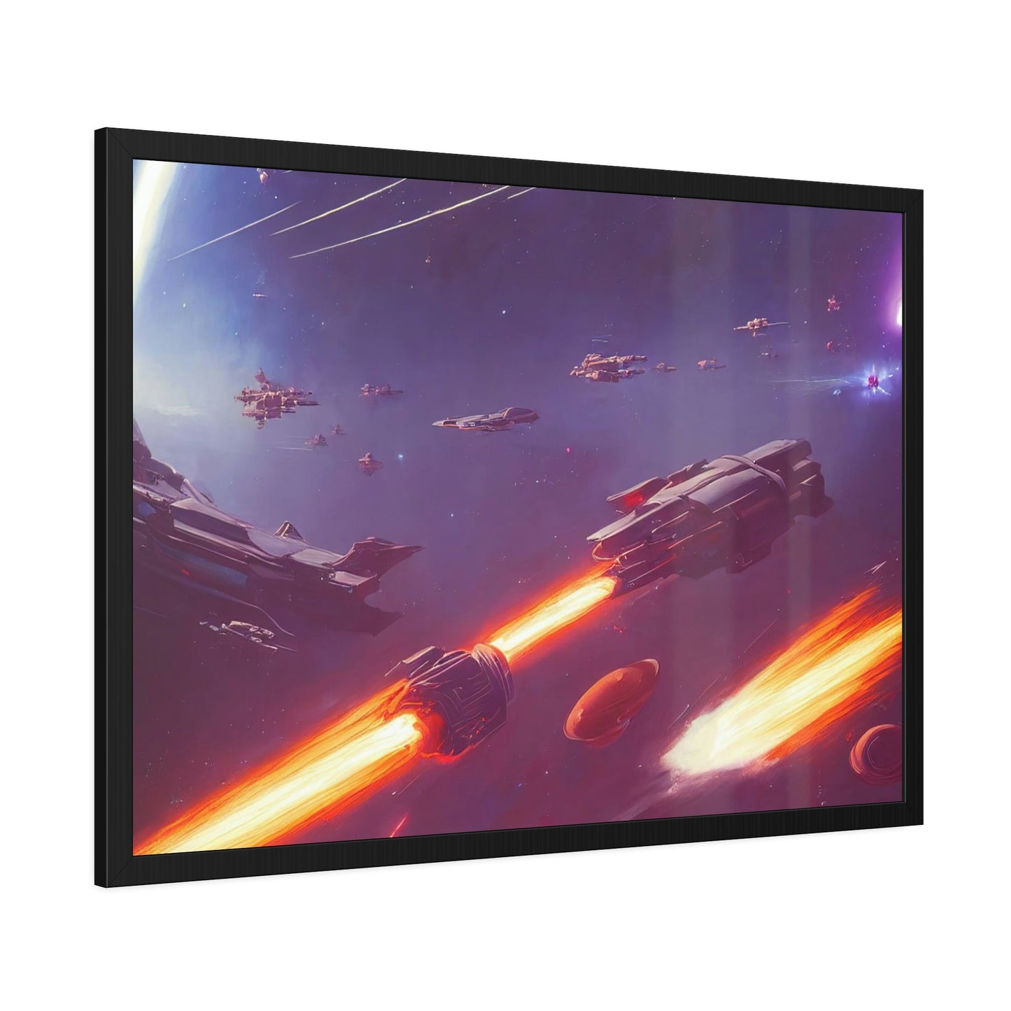 The Empire Strikes Back: Classic Star Wars Wall Art on Framed Poster & Canvas