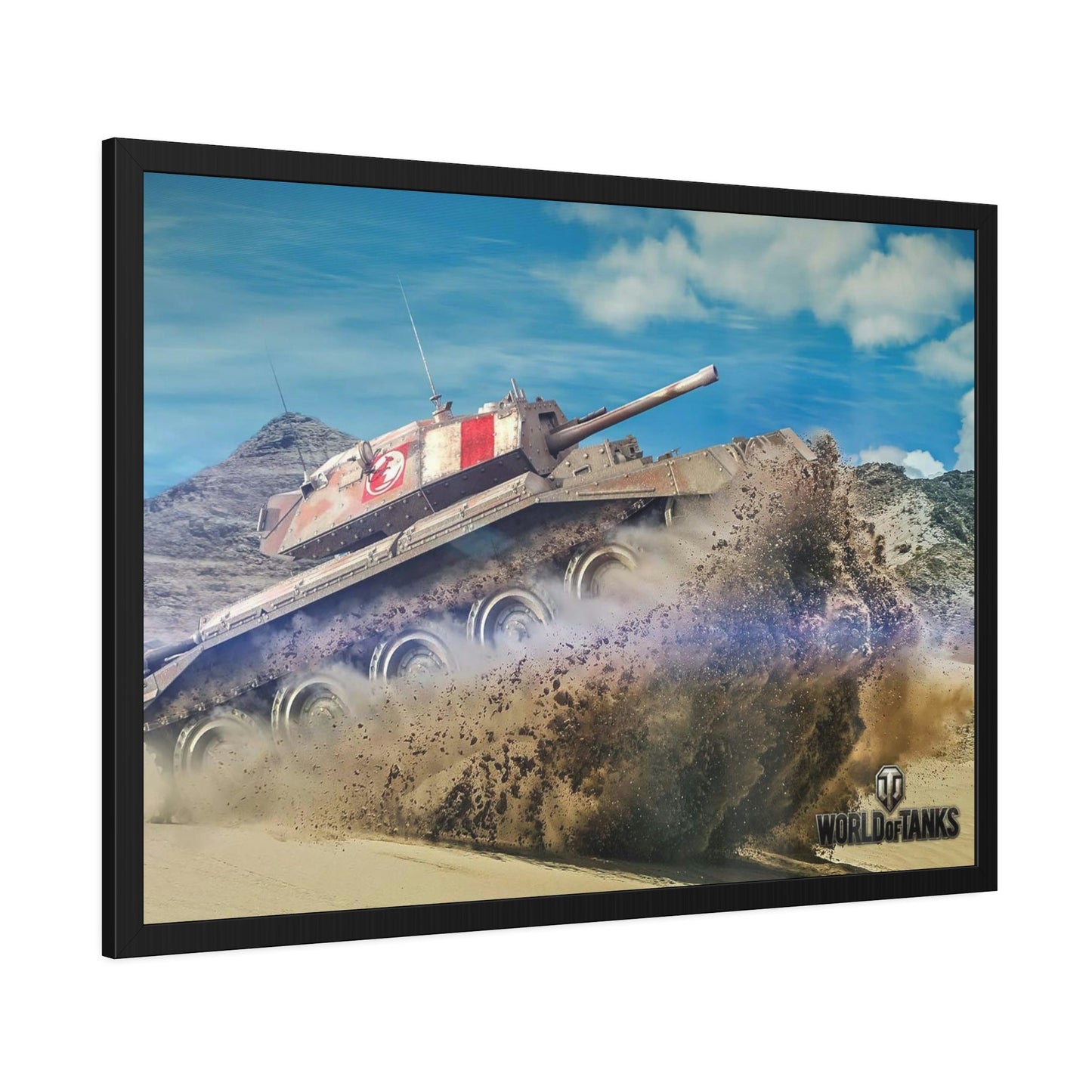 Metal Warriors: Captivating World of Tanks Canvas & Poster Wall Art