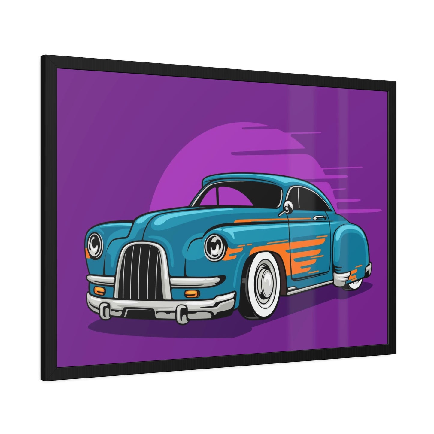 Porsche on the Move: Modern Canvas Wall Art for Racing Enthusiasts