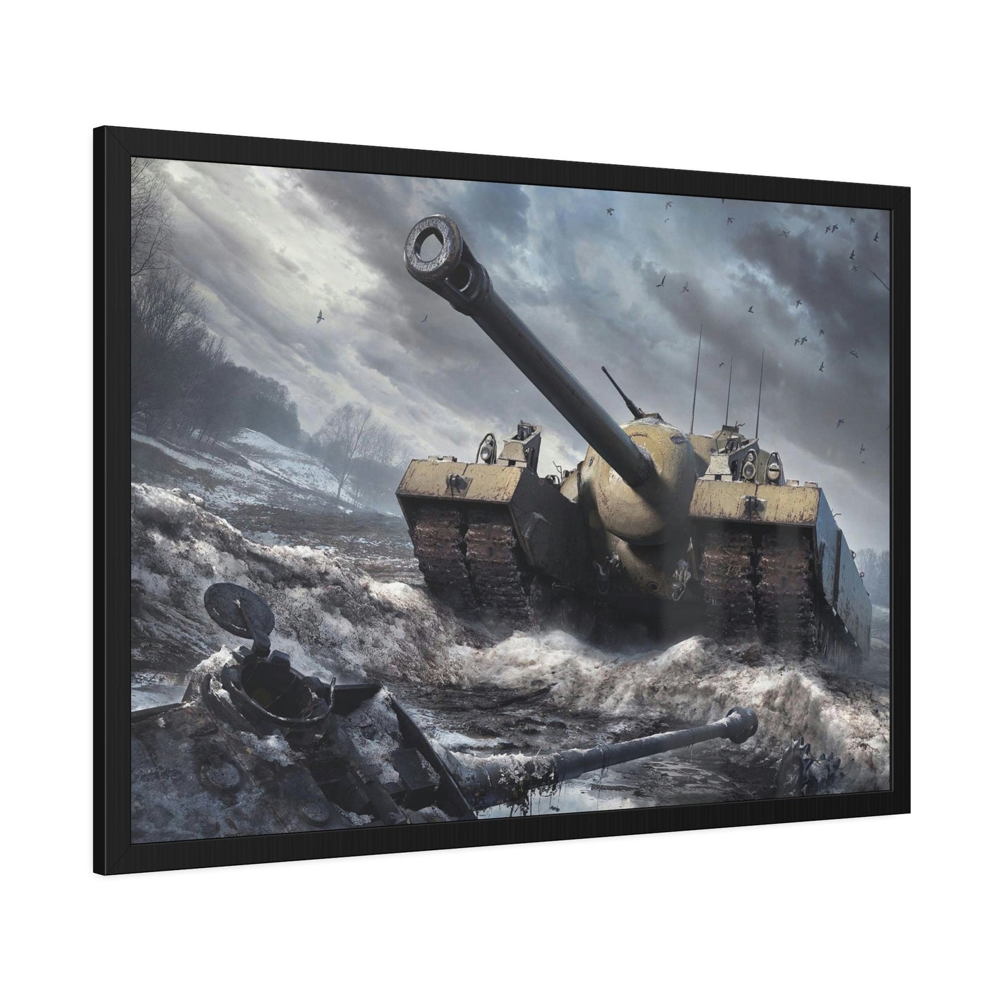 The Art of Armored Warfare: Canvas & Poster Masterpiece from World of Tanks