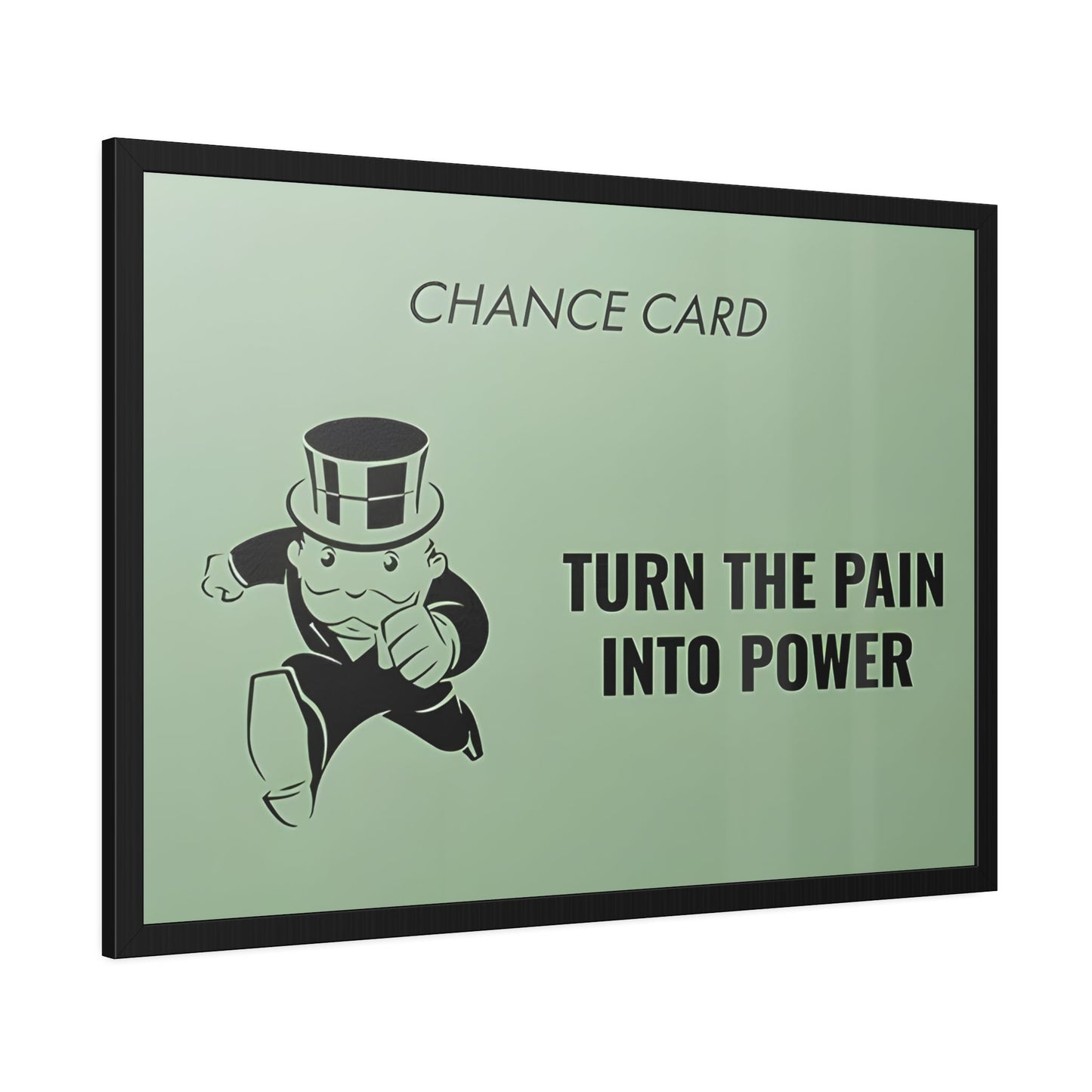 Monopoly's Motivation : Artistic Print on Framed Canvas & Poster