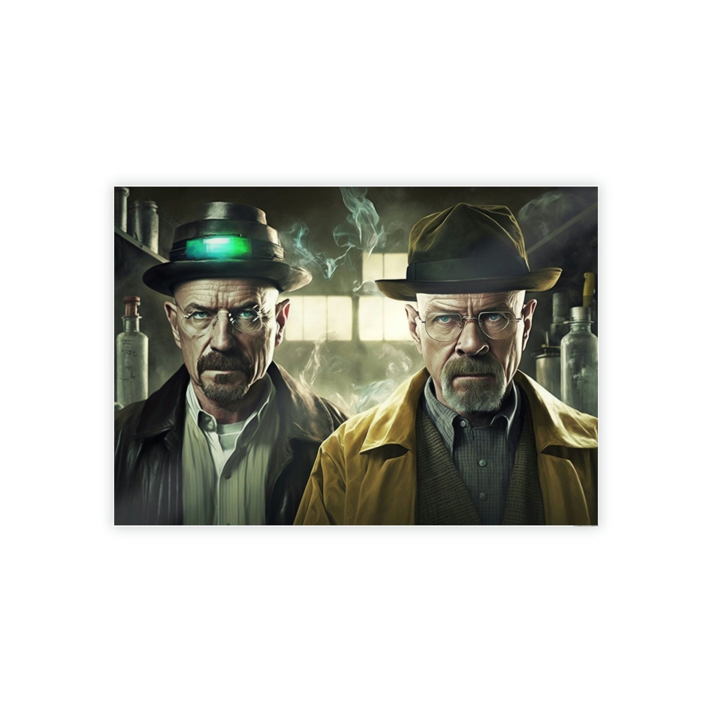 Heisenberg's Legacy: Iconic Breaking Bad Artwork on Canvas