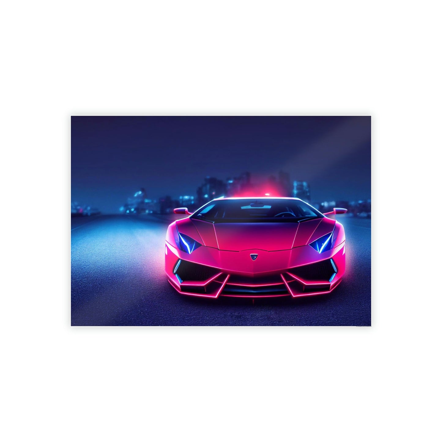 Elegance in Motion: Lamborghini Print on Canvas & Poster and Wall Art