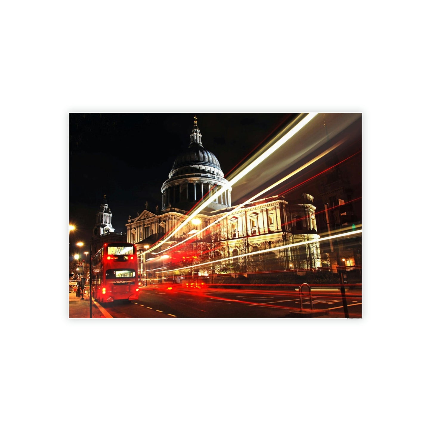 The Essence of Travel: Canvas Print capturing the Spirit of Buses