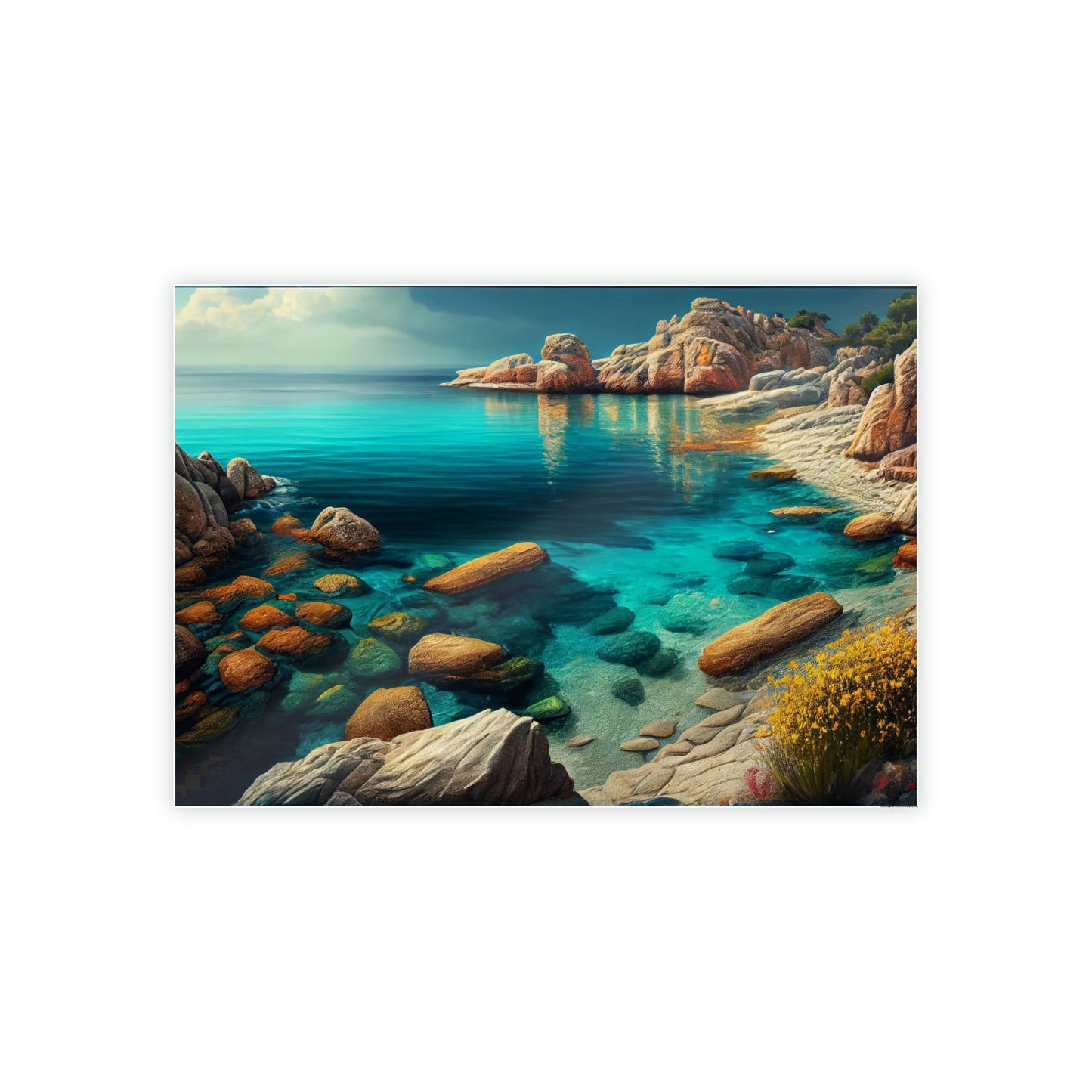 The Majesty of Nature: Natural Canvas Wall Art of Lakes and Rivers in All Their Glory