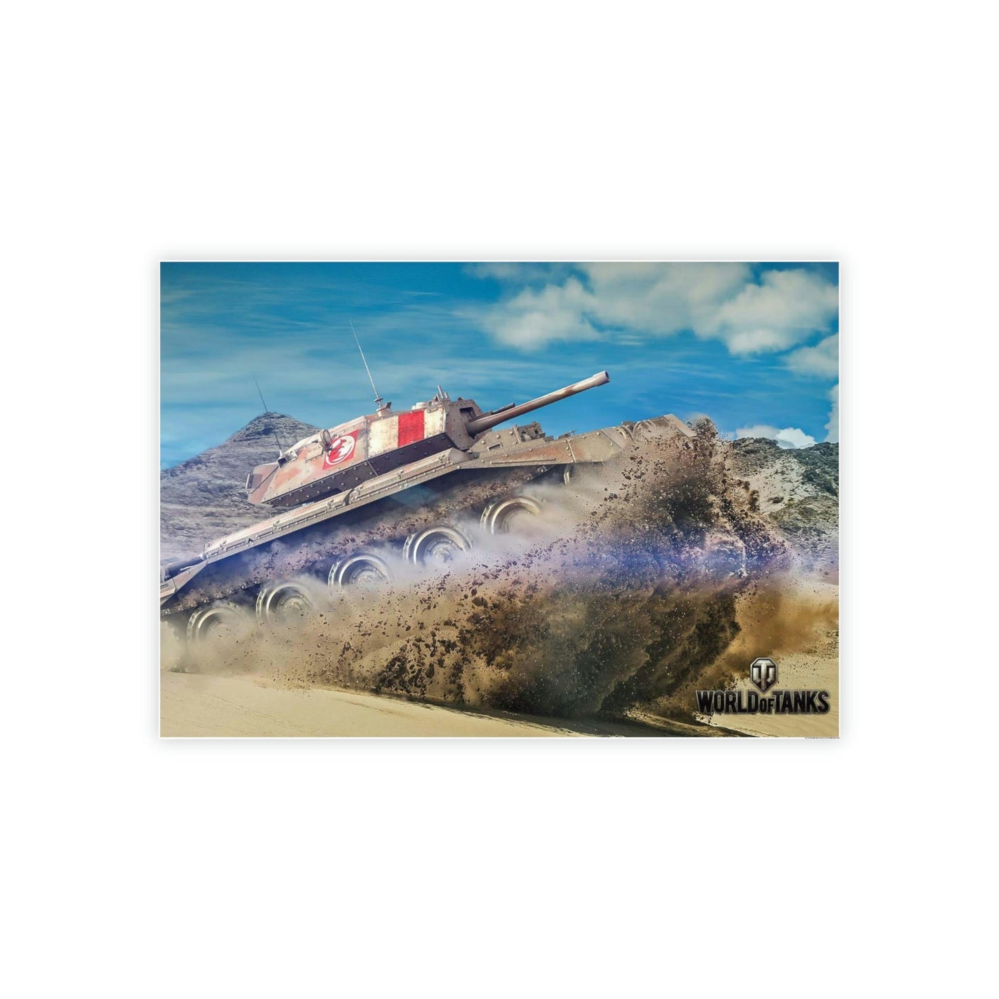 Metal Warriors: Captivating World of Tanks Canvas & Poster Wall Art