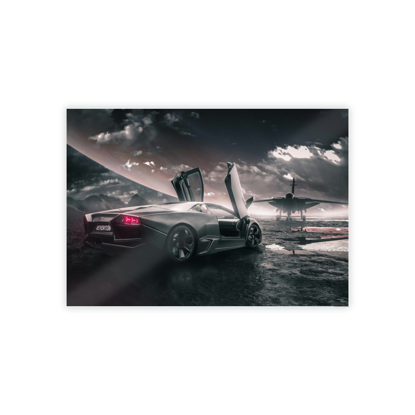 Exhilarating Speed: Lamborghini Canvas & Poster Print and Wall Art