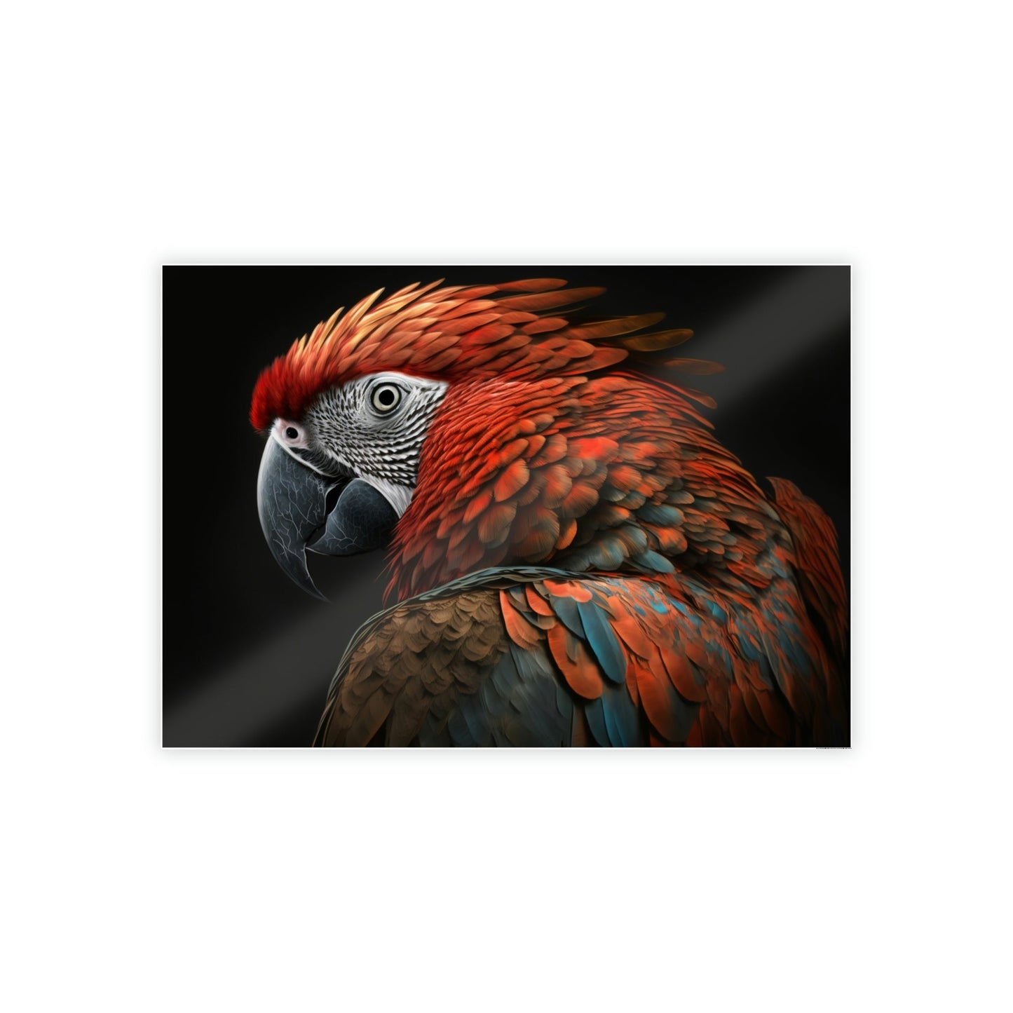 Parrot Portrait: A Canvas of Individuality and Personality in the Jungle