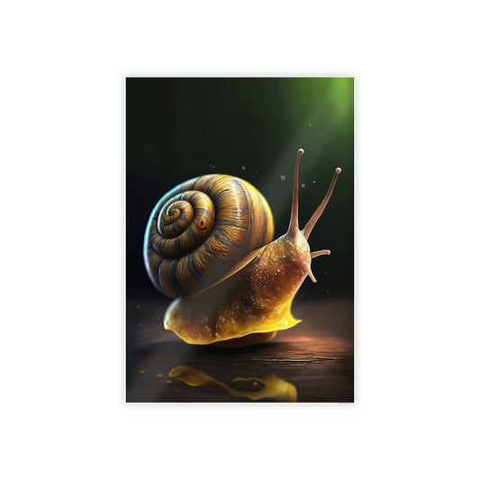 Nature's Miniature: Snails Up Close
