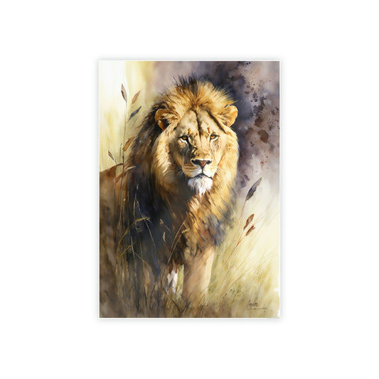 Lion's Spirit: An Artistic Expression of Courage
