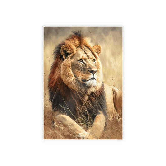 Lion Strength: An Artistic Work with Lion
