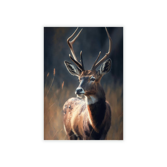 The Spirit of Deer: A Canvas Artistic Collection