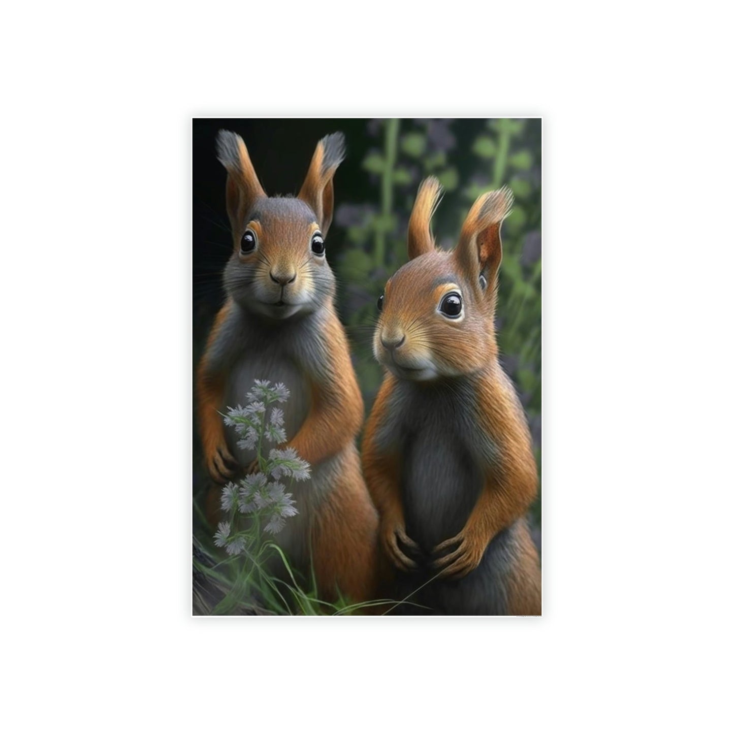 Furry Flirtations: A Squirrel's Romance