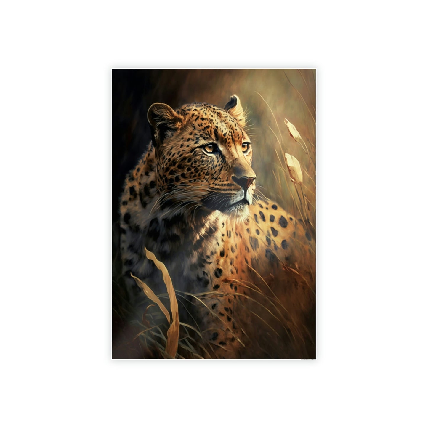 Fierce and Fast: Cheetahs on Dynamic Framed Canvas