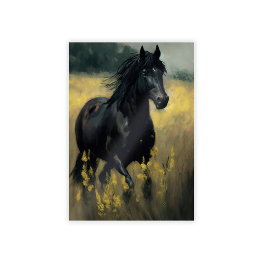 Horse in Motion: A Canvas Equine Energy