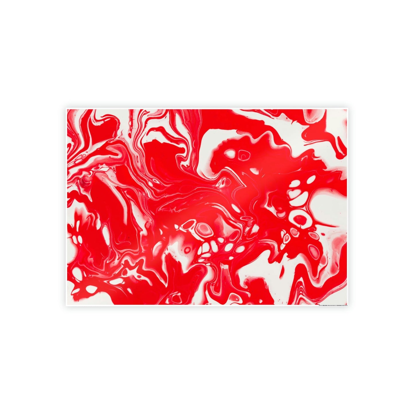 Capturing Emotion in Art: Red Abstract Prints and Canvas Wall Art