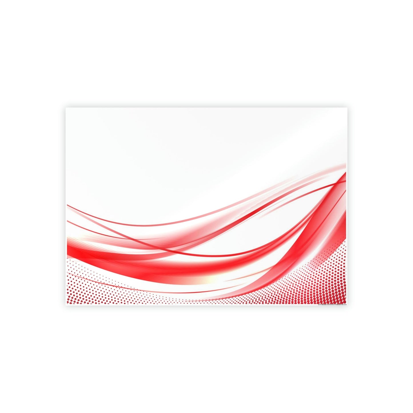 The Art of Emotion: Red Abstract Wall Art and Print on Canvas & Poster