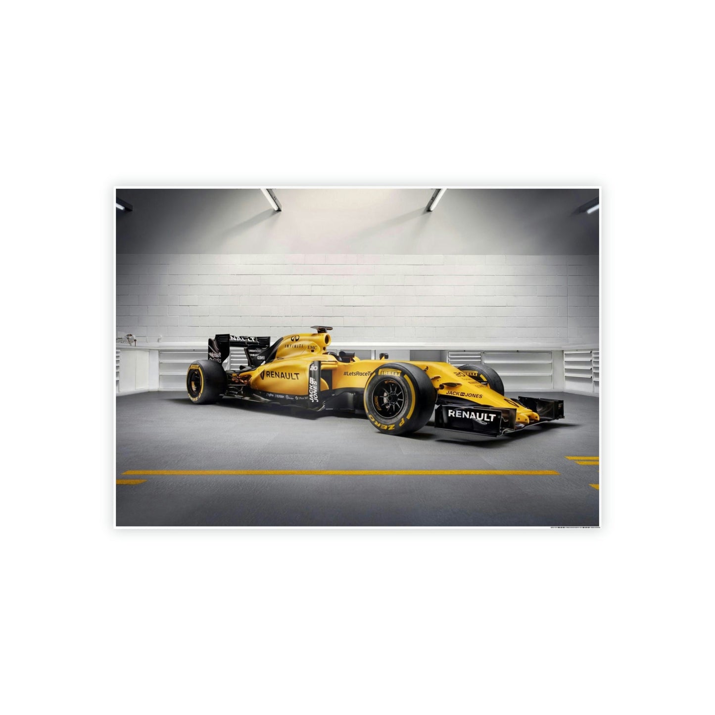 Racing Dreams Unleashed: F1 Framed Canvas and Poster Art for Car Lovers