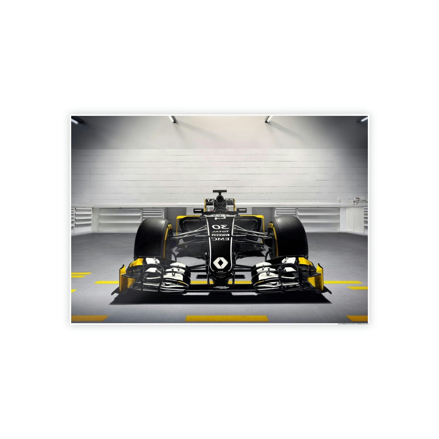 The Power of Speed: Striking F1 Art Print on Canvas & Poster