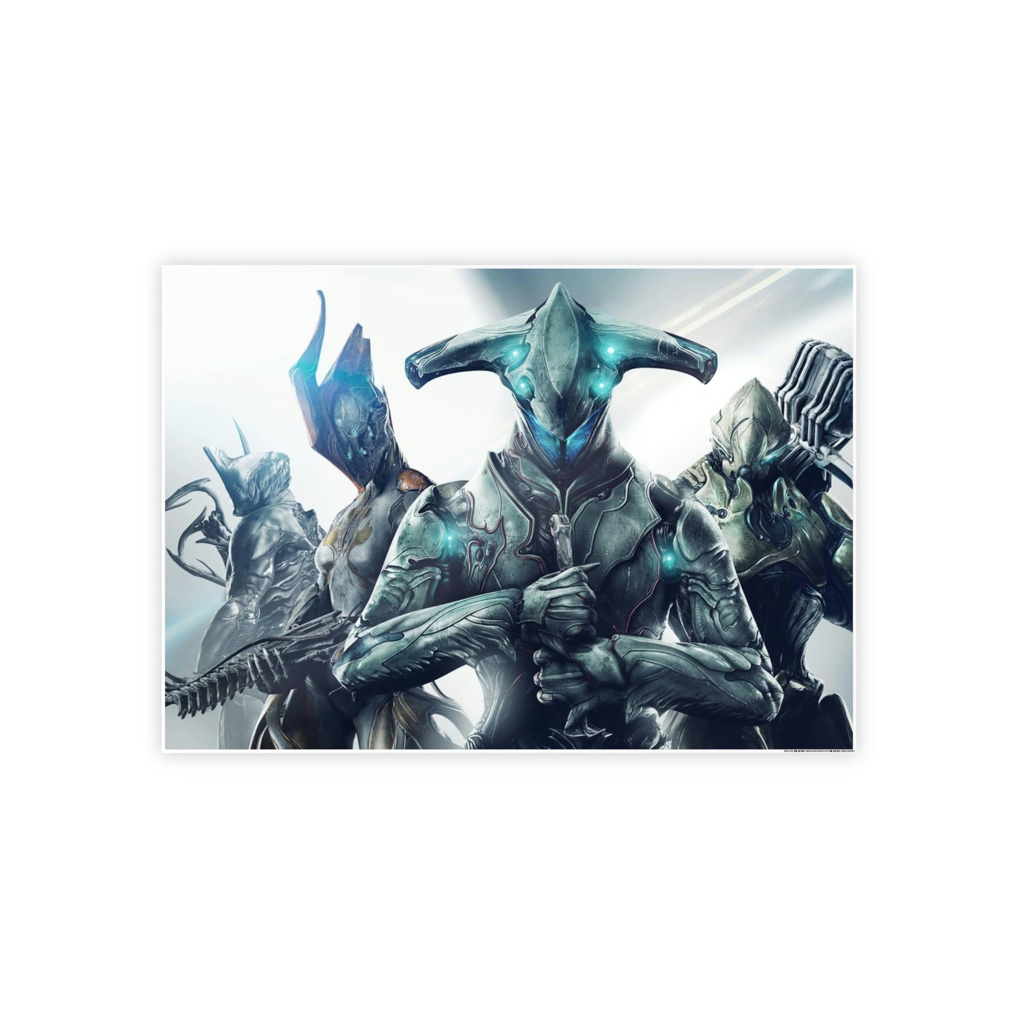 Warframe: Poster and Canvas Prints of Alien Creatures