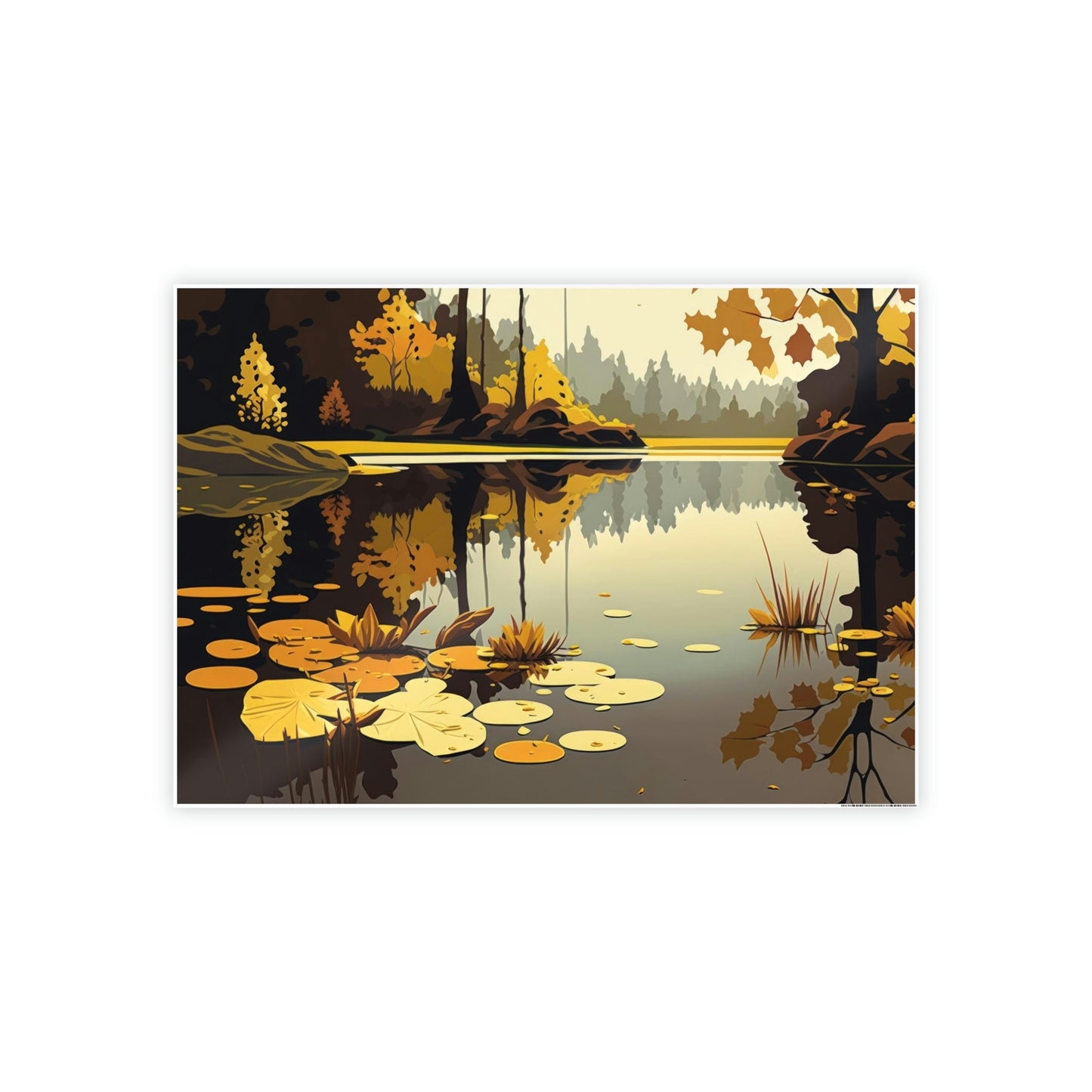 Reflections of Nature: Wall Art and Canvas Print of Lakes and Rivers