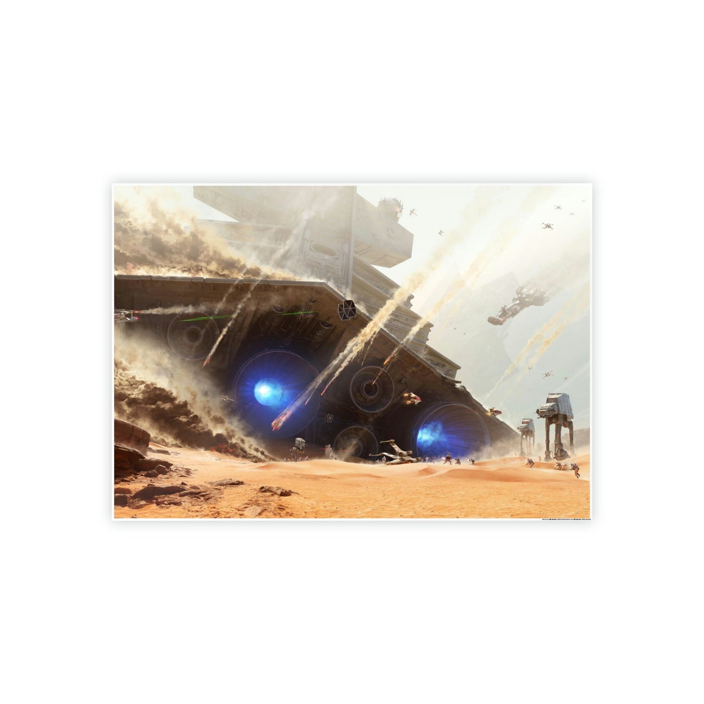 Star Wars Wall Art: Canvas & Poster Print of Intergalactic Adventure