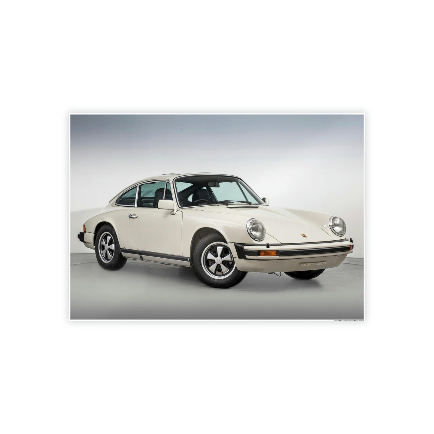 Classic Porsche Beauty: Framed Canvas Art for Car Collectors