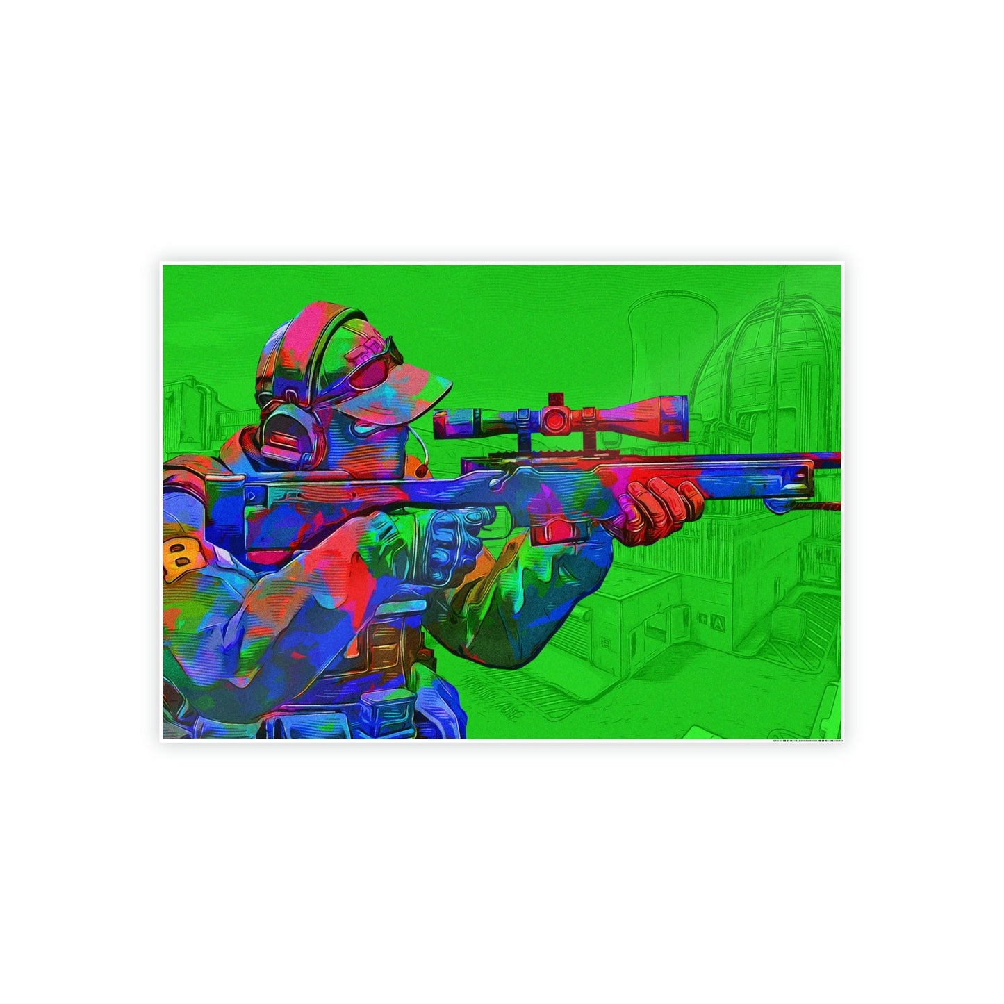 Counter Strike: Captivating Wall Art on Framed Poster & Canvas