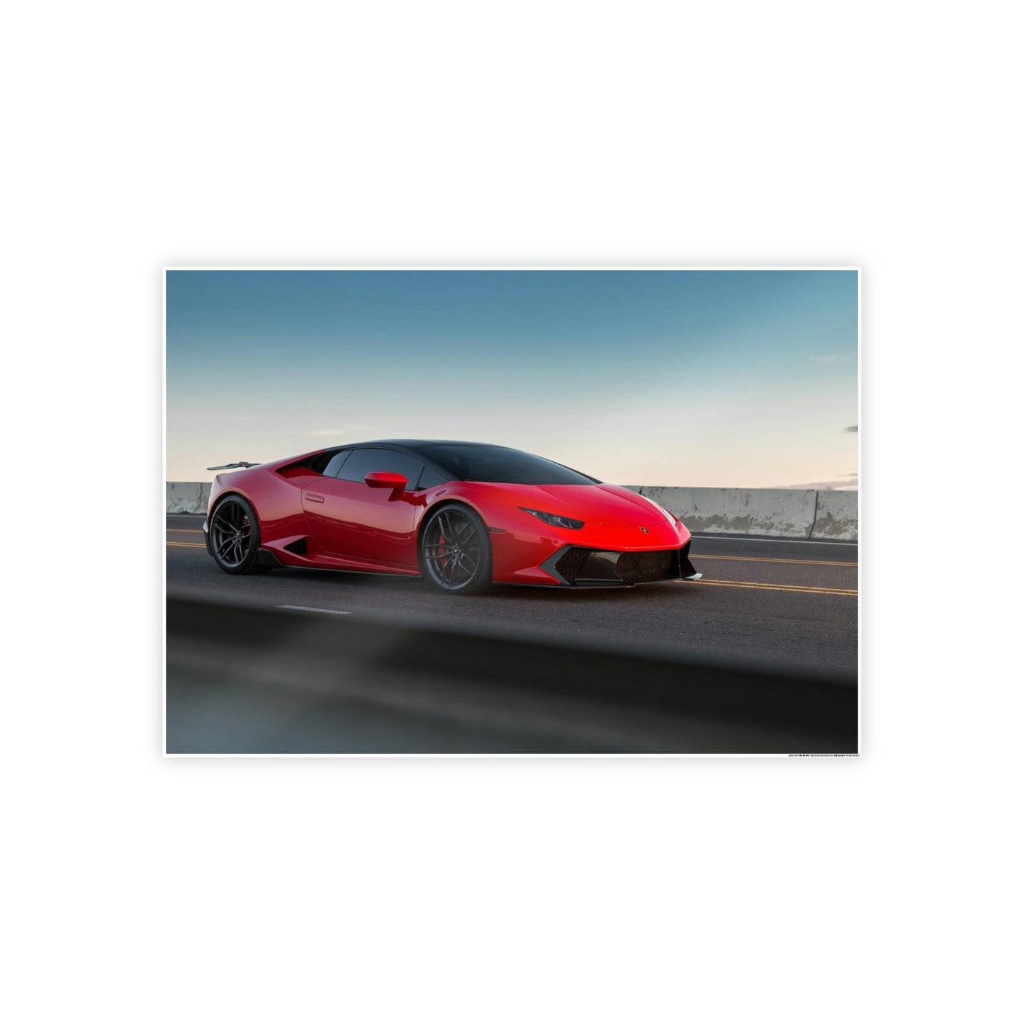 Racing into the Future: Lamborghini Canvas & Poster on High-Quality Print