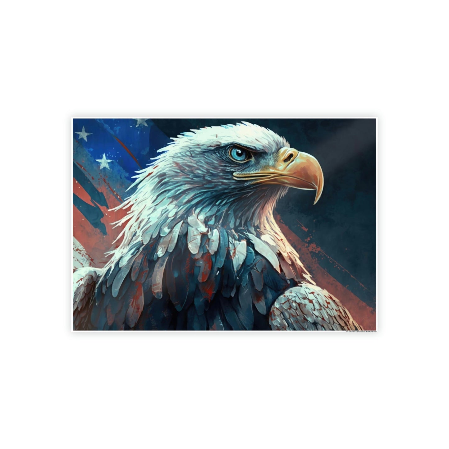 Skybound Spirits: Canvas Wall Art Embracing the Ethereal Presence of Eagles