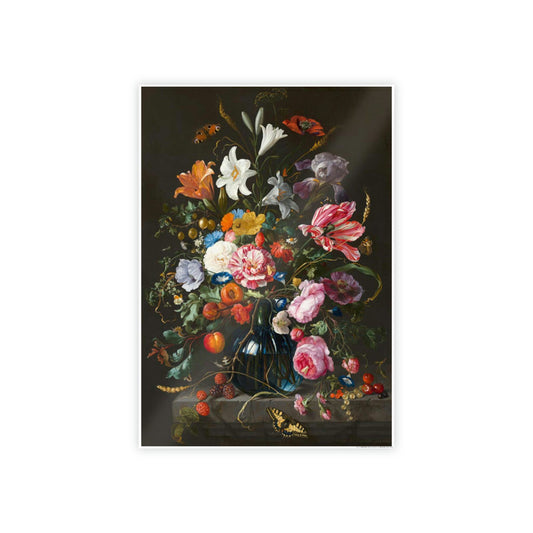 Vibrant Blooms in Print: Canvas and Wall Art of Colorful Flowers