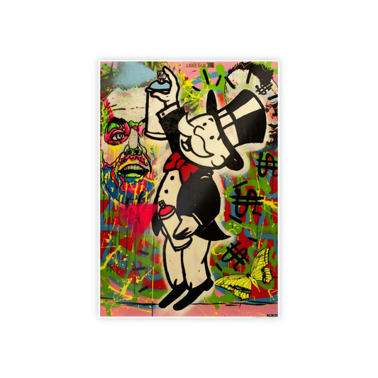 Urban Art that Inspires: Alec Monopoly's Wall Art and Poster Collection
