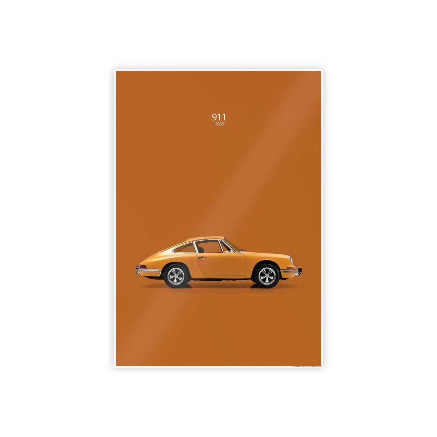 Porsche Passion: A Canvas & Poster Print of the Iconic Sports Car