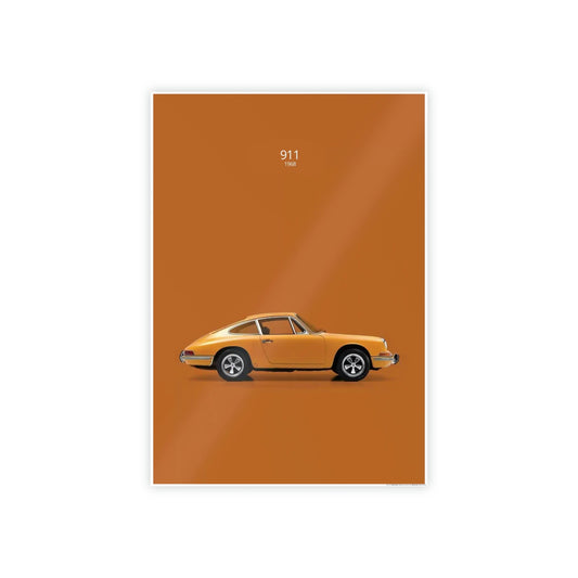 Porsche Passion: A Canvas & Poster Print of the Iconic Sports Car