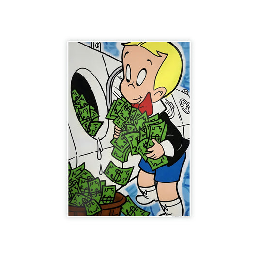 Alec Monopoly's World of Art: Iconic Canvas and Poster Prints Featuring Alec Monopoly's Signature Graffiti Style