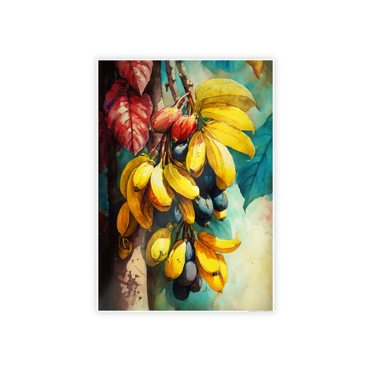 Serenity in Nature: Wall Art of Majestic Banana Trees on Canvas & Posters