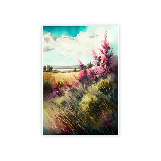 Rustic Charm: A Beautiful Print on Canvas and Framed Canvas to Add a Touch of Autumn to Your Home