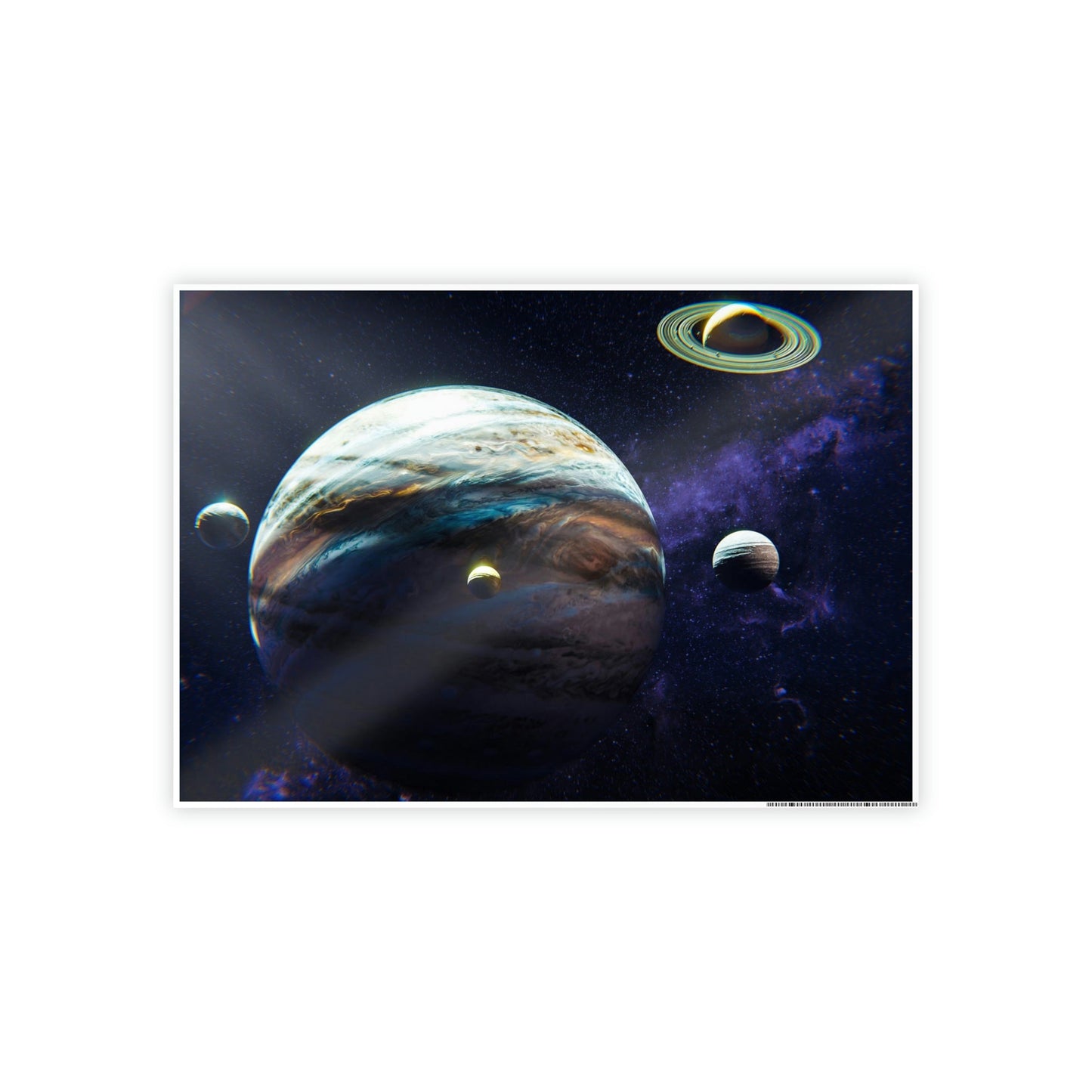The Beauty of the Cosmos: Framed Canvas & Posters Print of Space