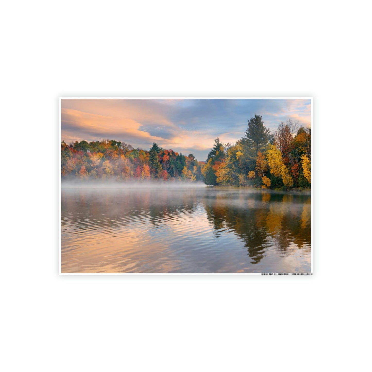 Seasonal Splendor: A Stunning Print on Canvas and Framed Canvas to Celebrate the Colors of Fall