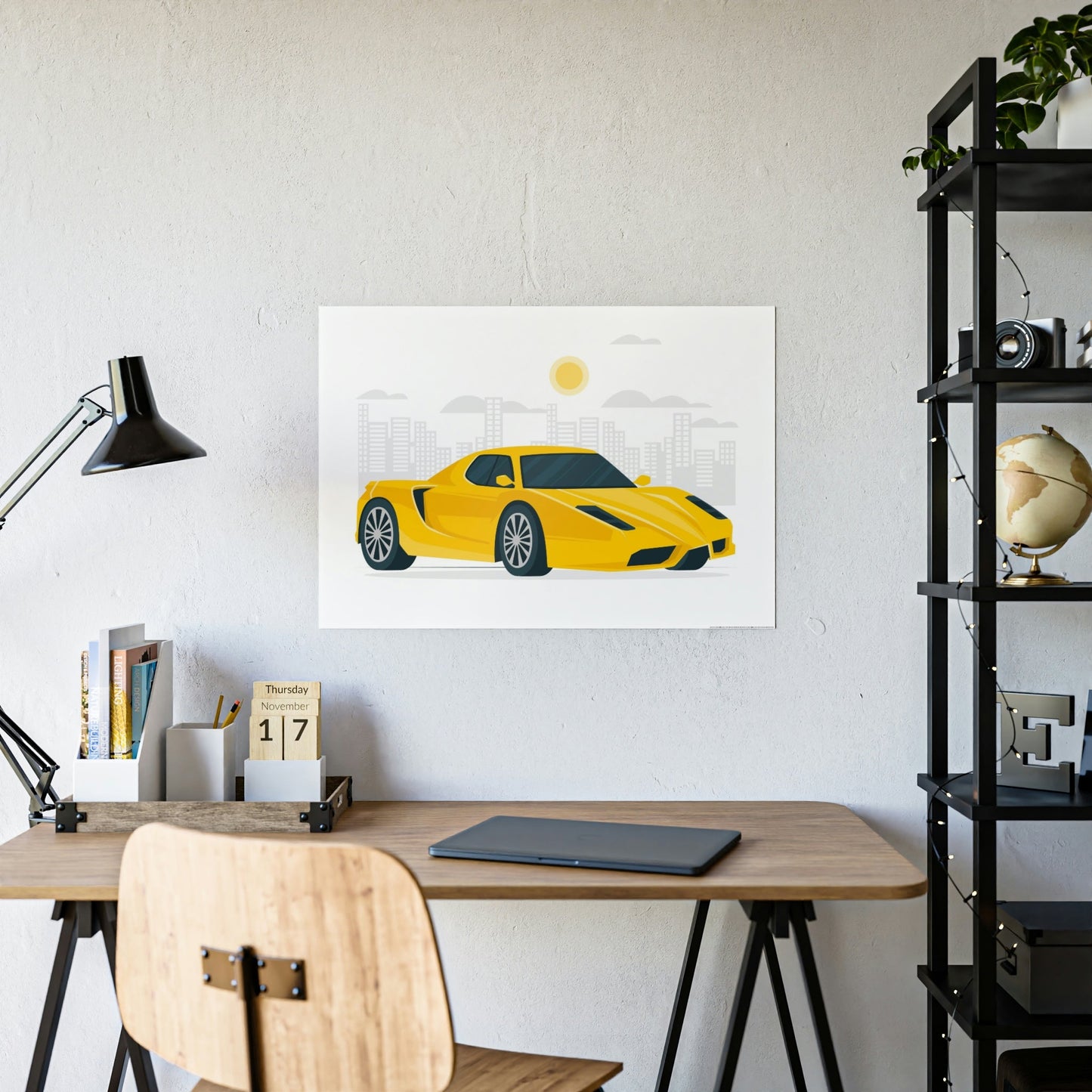 Graceful Power: Lamborghini Framed Poster & Canvas and Wall Art Decor