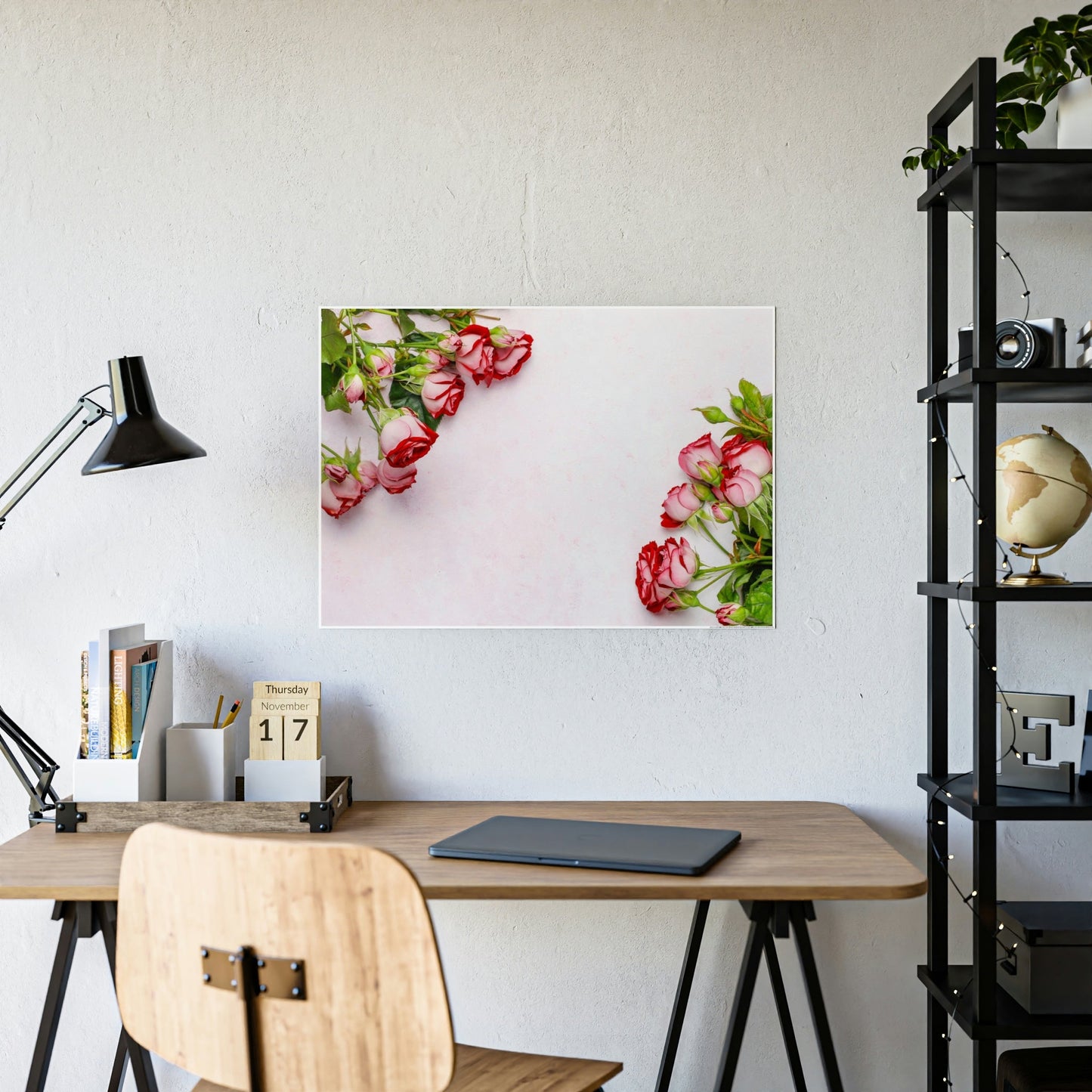 The Rose's Spell: A Dreamy and Enchanting Painting on Canvas
