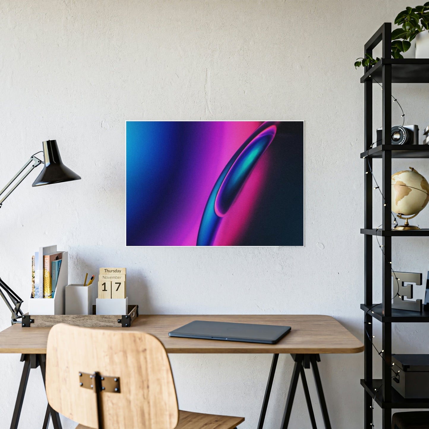 Neon Ecstasy Revealed: Neon-themed Wall Art Prints on High-Quality Canvas & Poster