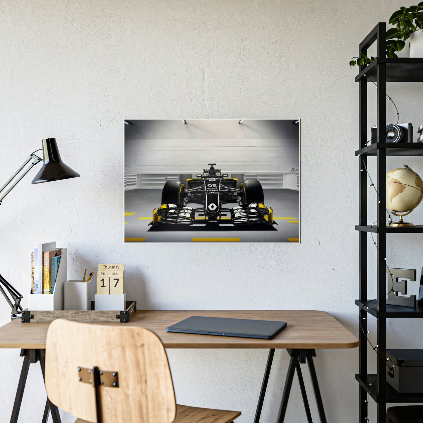 The Power of Speed: Striking F1 Art Print on Canvas & Poster