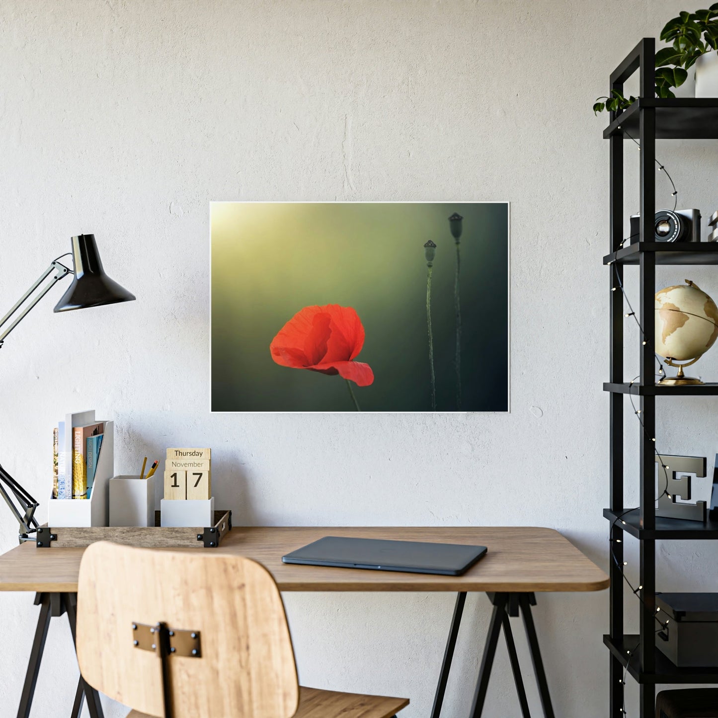 Pure and Simple: A Painting of a White Poppy as a Symbol of Purity