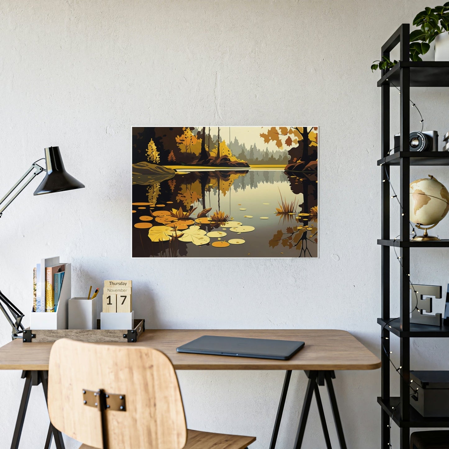 Reflections of Nature: Wall Art and Canvas Print of Lakes and Rivers